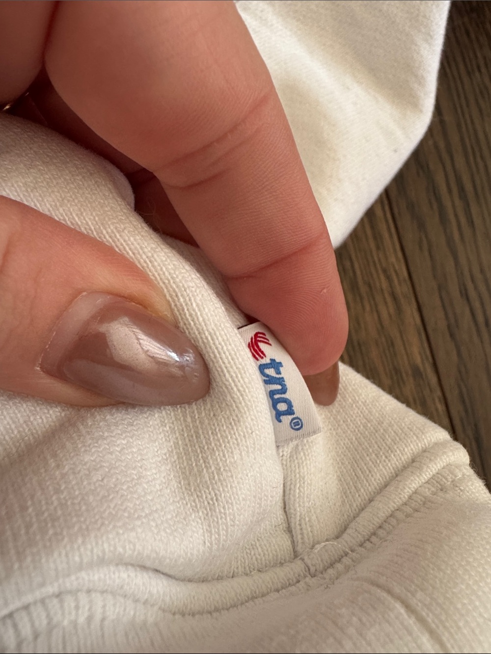 TNA EXTRA FLEECE Crew Neck - size 3 *has pockets* - 026 - Picture 5 of 9